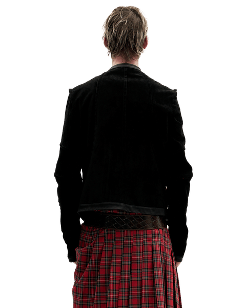 BLACK SUEDE JACKET