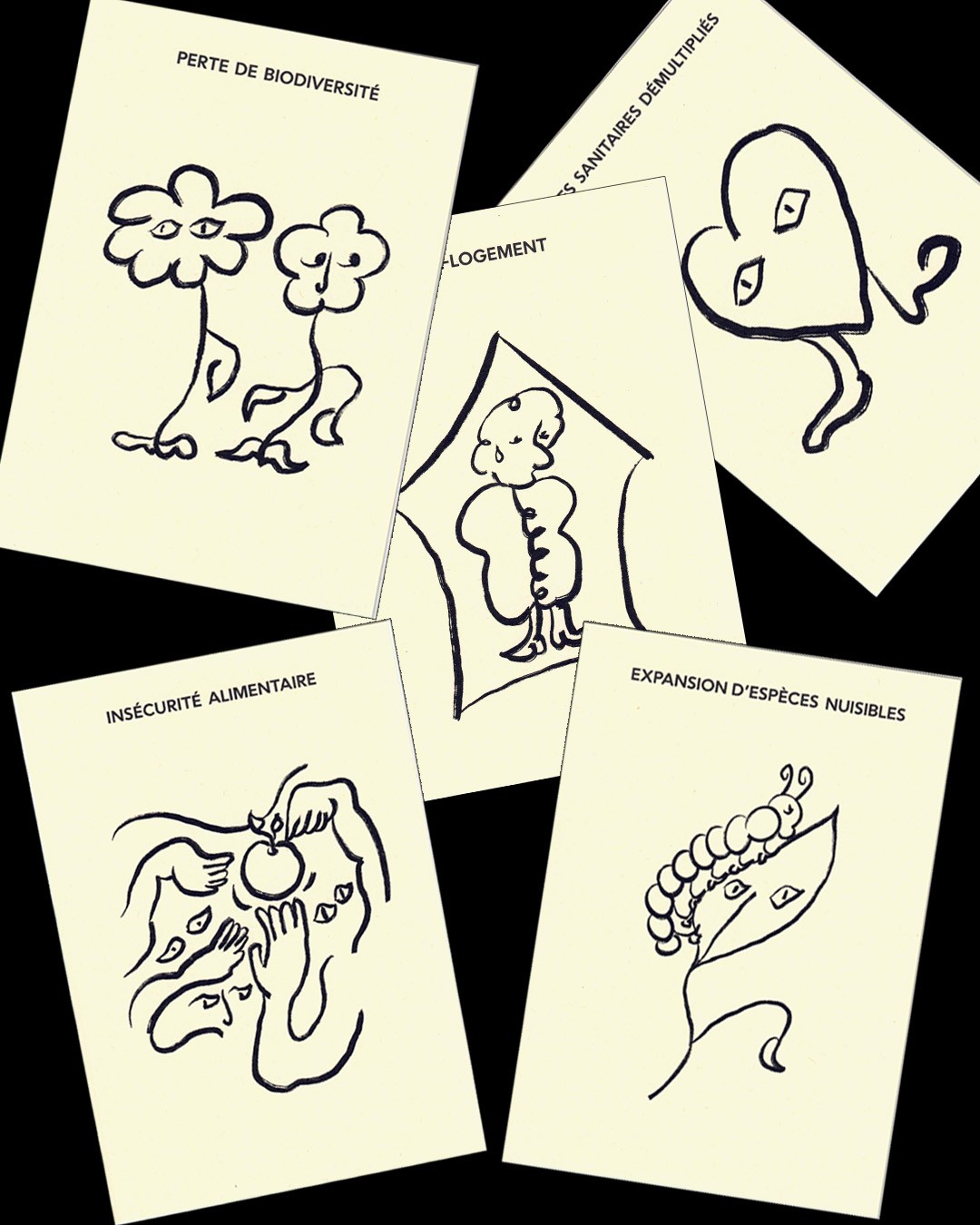 Climate changes - card games