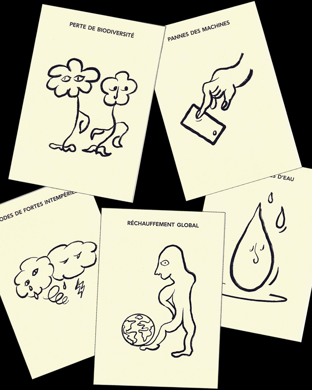 Climate changes - card games