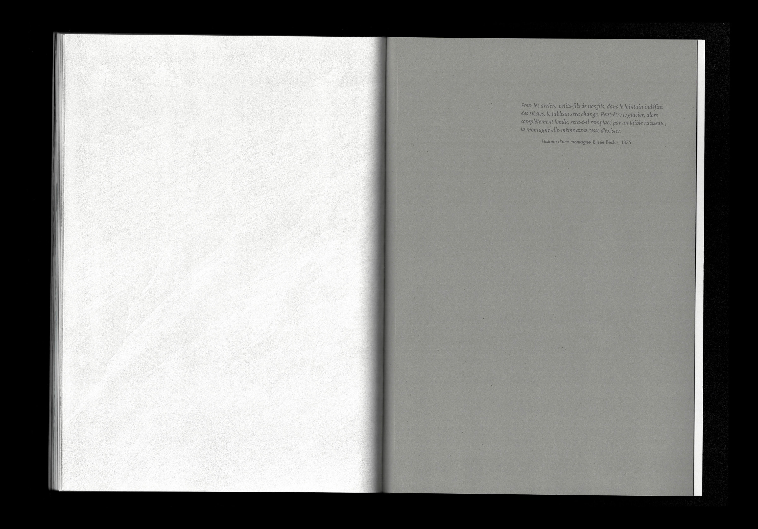 Chambre noire, Archive blanche