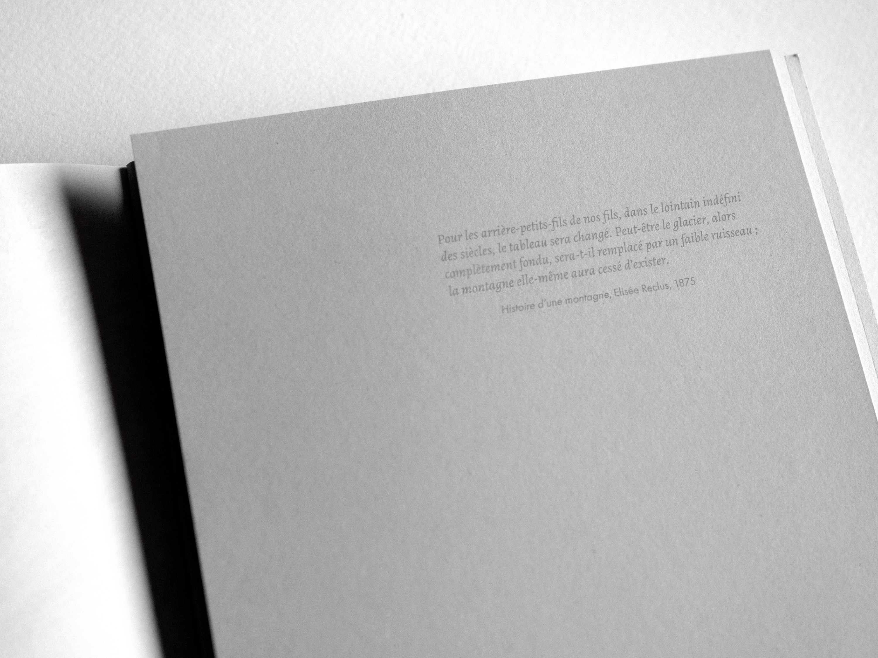 Chambre noire, Archive blanche